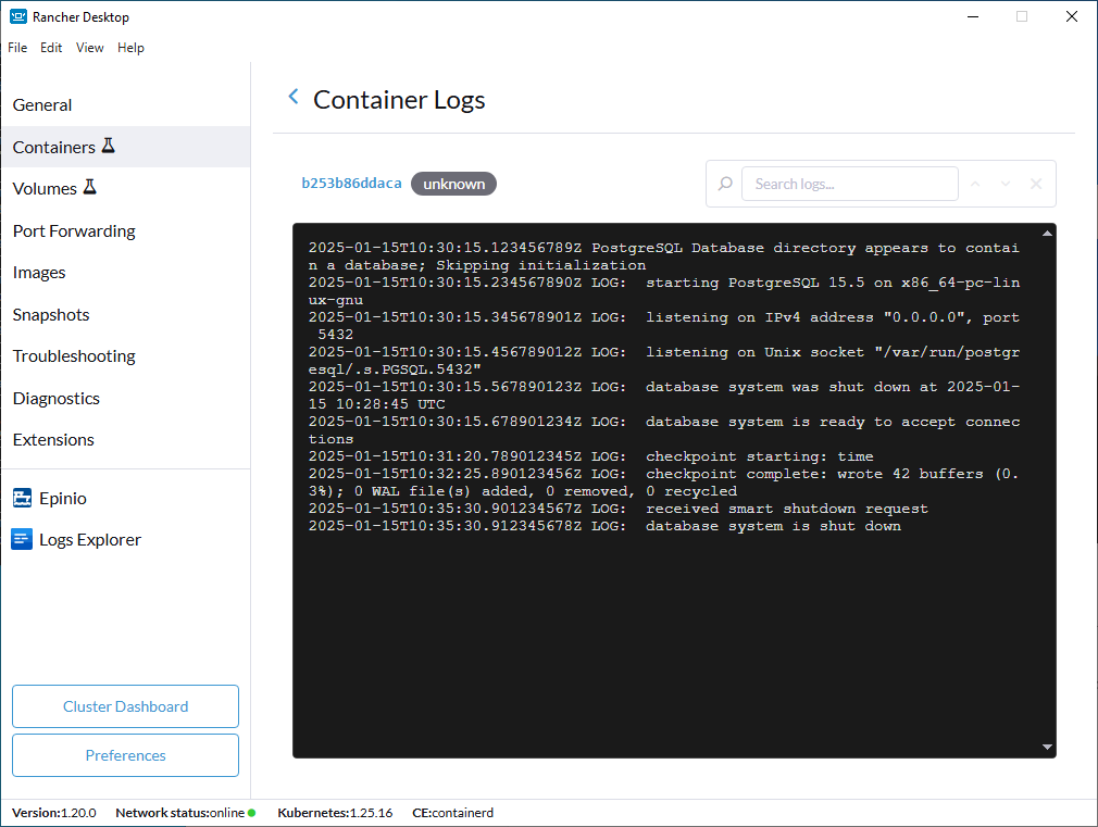 Container Logs_Example