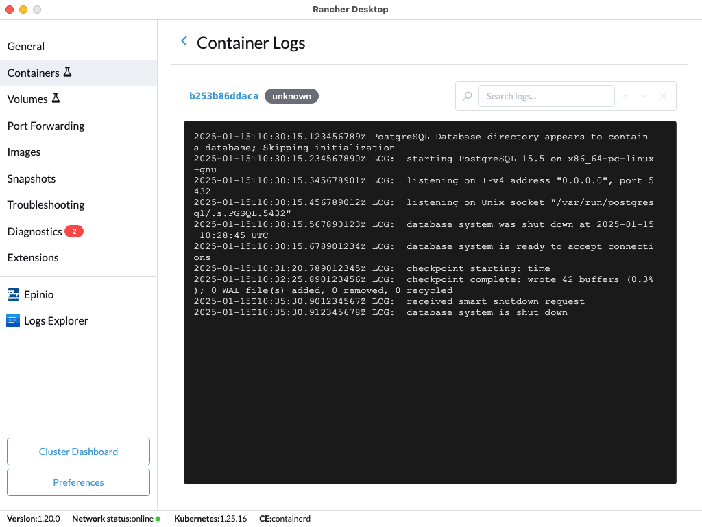 Container Logs_Example