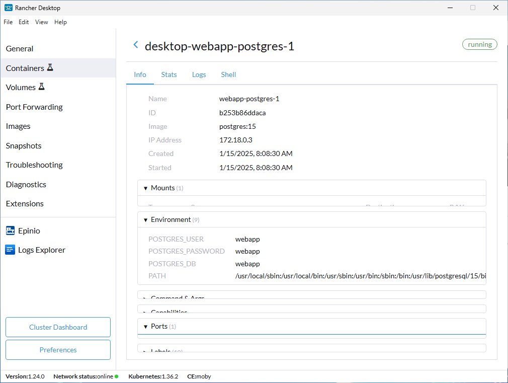 Container Info_Example